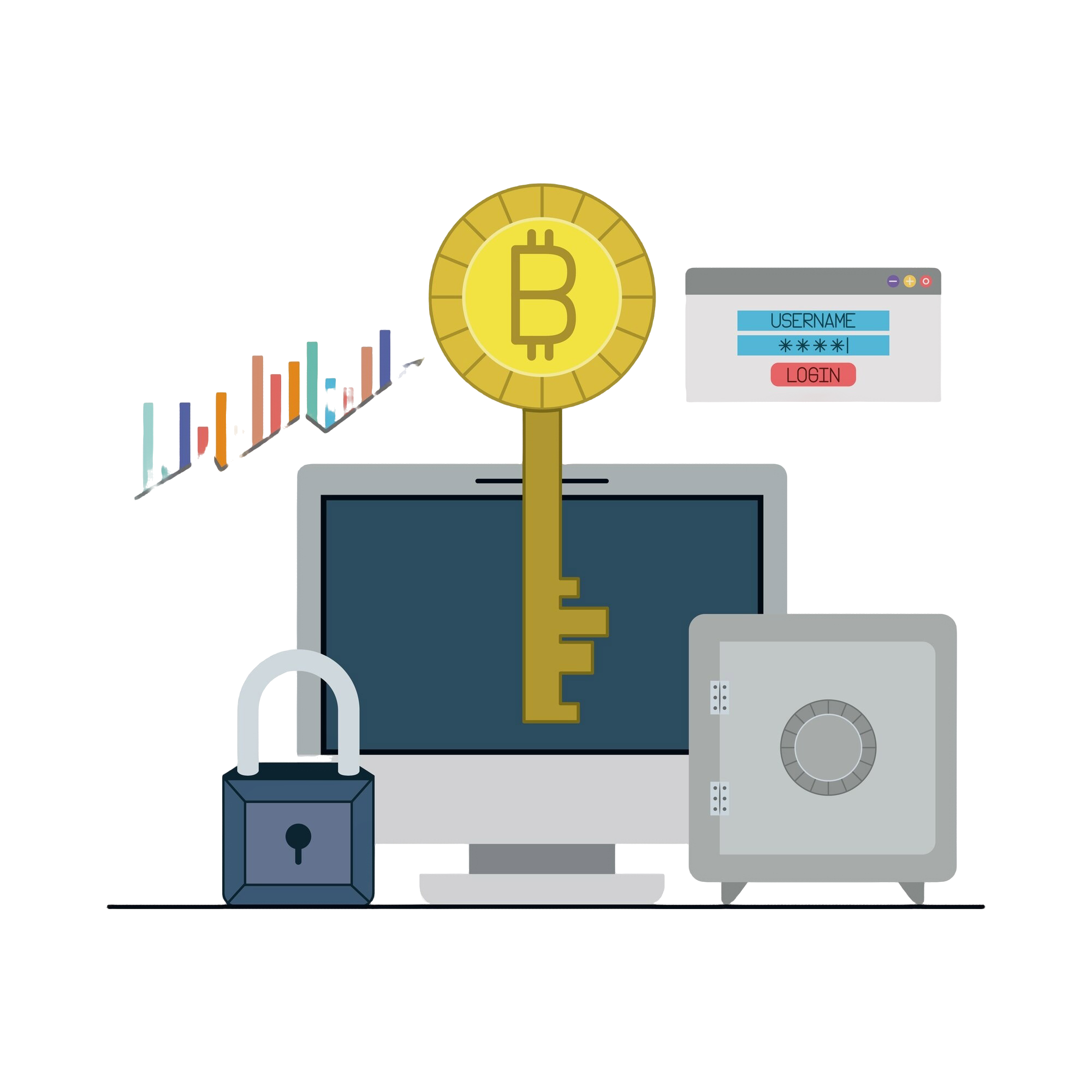 Ledger Wallet Investment Tracker visualisation of riding the market waves